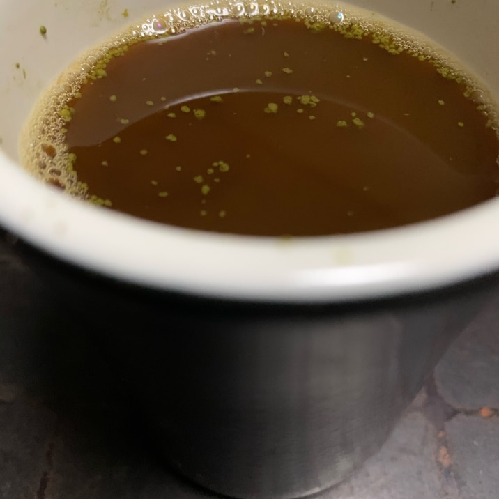 ジンジャーコーヒー&緑茶ドリンク